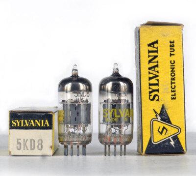 6SK7GTY SYLVANIA NOS Tube Röhre Lampe TSF Valvola