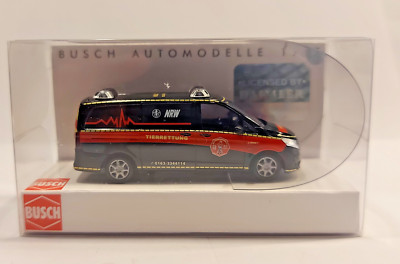 Busch 51137 MB Vito Schwarz ''Tierrettung'' NRW OVP