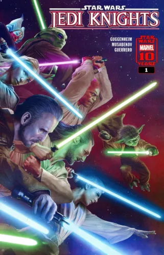 STAR WARS JEDI KNIGHTS #1 NM RAHZZAH QUI-GON JINN OBI-WAN KENOBI YODA MACE WINDU