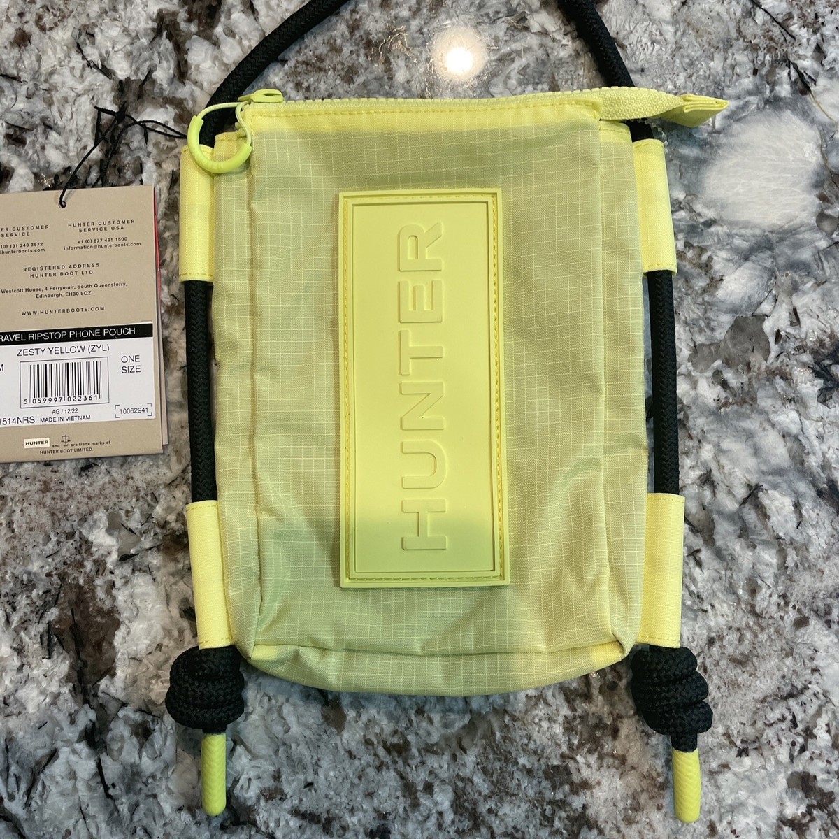 HUNT☆Travel Ripstop Phone Pouch - Lichen Green Hunter Travel Ripstop Phone Pouch