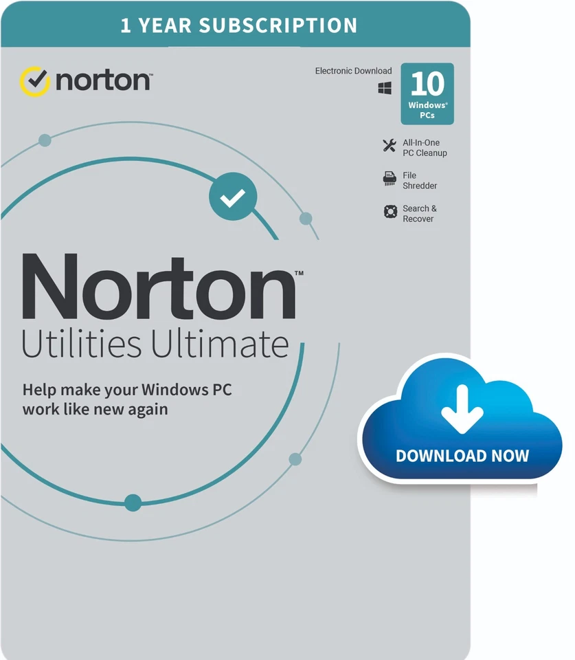 Norton Utilities Ultimate 2025 10 Devices 12 Months 5 Minute EMAIL UK EU - Image 4 of 4