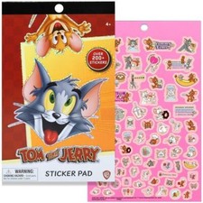 Tom Jerry Sticker Book with Over 200 Stickers