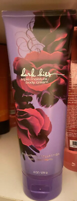 1 BATH & BODY WORKS DARK KISS TRIPLE MOISTURE BODY CREAM 8 OZ