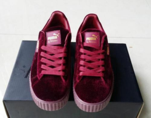 puma creepers velvet