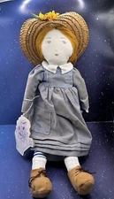 Hallmark POUPEE Spoonful of Stars Becky Kelly Cloth Rag Doll With Tag 16 in