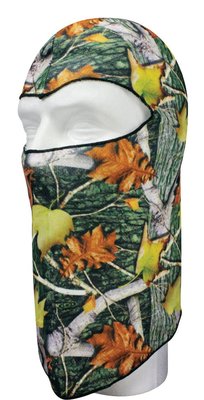 Cagoule Intégrale Camouflage Woodland - Protection Visage Unisexe