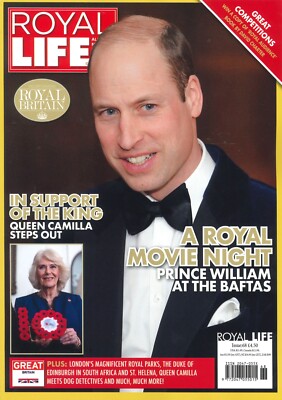 UK Royal Life Magazine #68, Prince William, Queen Camilla, King Charles, 2024
