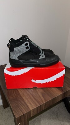 Es Skateboard Shoes Accel Explorer Black/Turquoise Mens