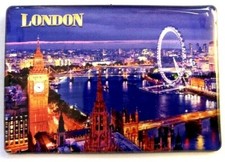 LONDON- KÜHLSCHRANKMAGNET-REISEANDENKEN-SOUVENIR -1710218