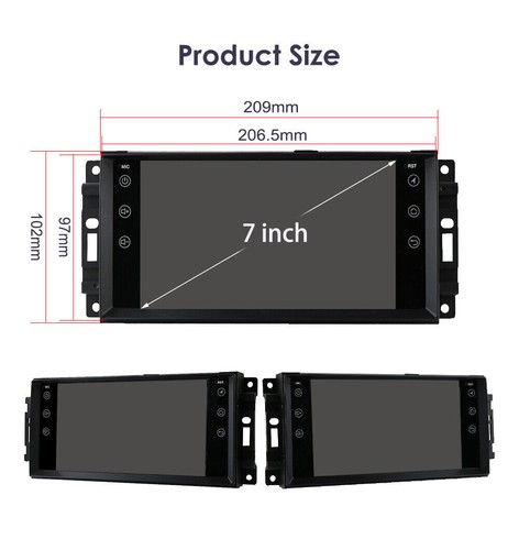 Android 13 For 2008-2014 Dodge Challenger Carplay Car Stereo Radio GPS SWC WIFI - Picture 23 of 24