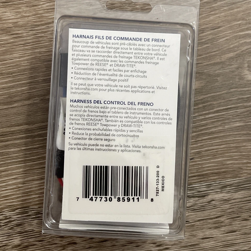 Chicote de fios Tekonsha 3015-P, Plug N Play para Chevrolet Silverado 1500 '03-'06 - Imagem 3 de 3