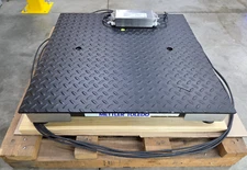 Mettler Toledo 1000lb Floor Scale Weigh Station, 24" x 24", TB600529-3, 2256