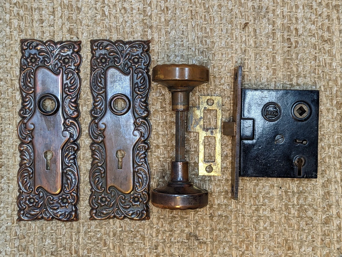 Antique sale door plates