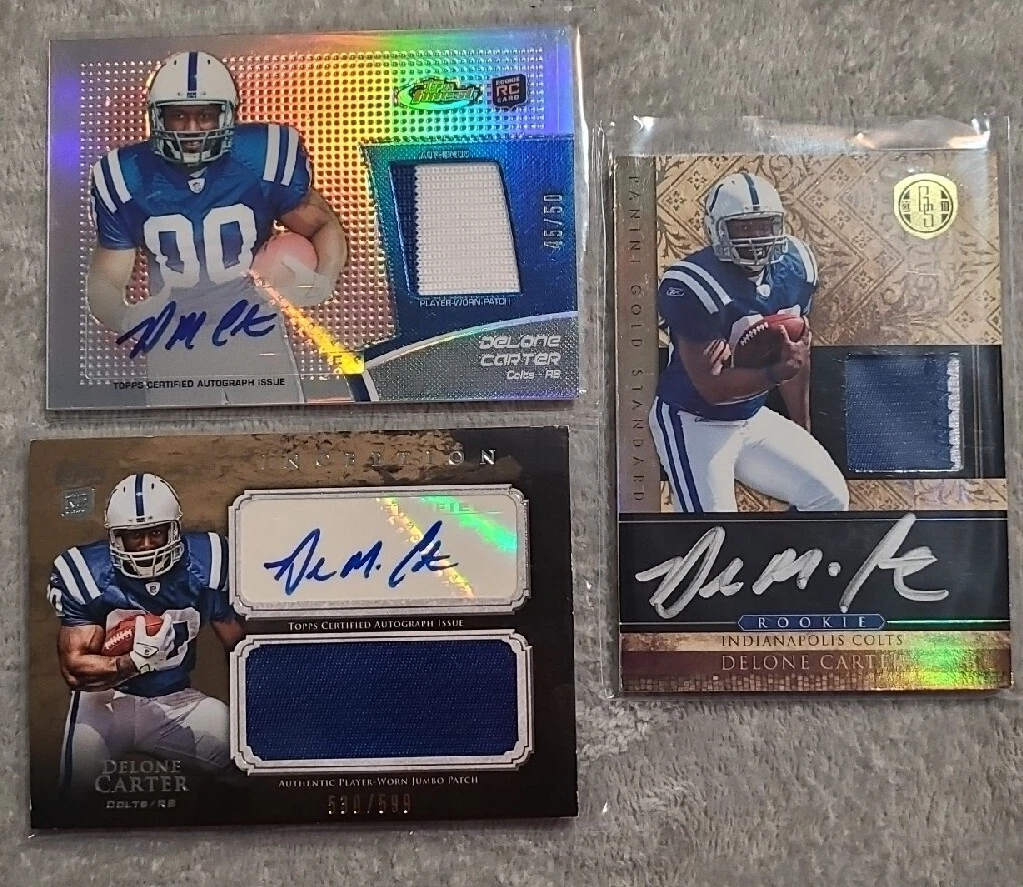 Indianapolis Colts player jersey autographs