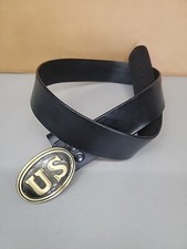 TRIPLE K STYLE 48 US CIVIL WAR BELT-NEW FACT. BLEMISH SIZE L 38''-43''