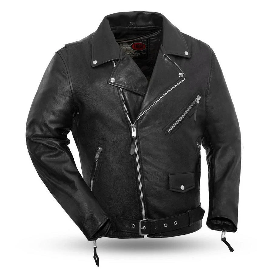 First Manufacturing Fillmore Leather Motorcycle Jacket