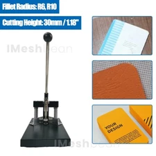 Corner Cutter Rounder Heavy Duty 30mm/1.2" Thickness Commercial 1/4" &3/8" Dies