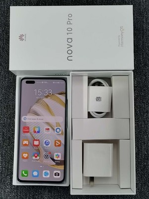 Sealed - Huawei nova 10 Pro HarmonyOS Unlocekd 50MP 256GB 6.78'' Smartphone