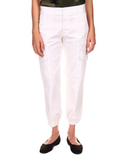 Sanctuary Women's Rebel Crop Stretch Cotton Pants White Size 34 | eBay