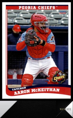 2023 Choice Peoria Chiefs #17 Aaron McKeithan Peoria Chiefs