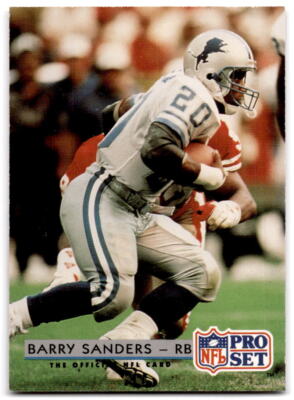 1992 Pro Set #169 Barry Sanders