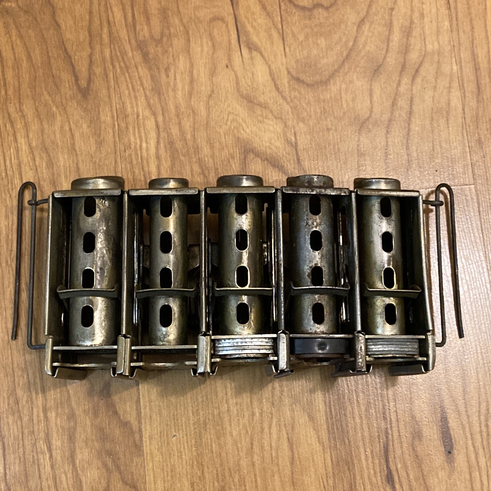 Antique Johnson Fare Box Co Chicago Trolly/Train/Bus 5 Metal Coin