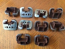 10 x Kenlin Rite-Trak I Drawer Guide Glide, Metal Plate, READ DESCRIPTION