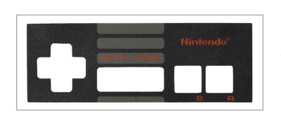 Nintendo NES Controller Inlay [NES-004 Variant]