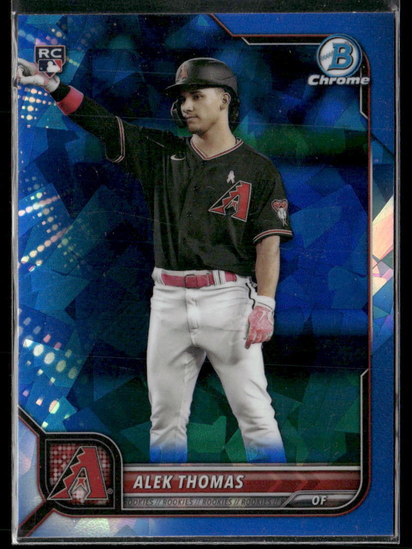 2022 Bowman Chrome Sapphire Edition #76 Alek Thomas