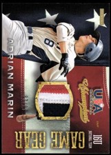 2013 USA Baseball Champions Game Gear Jersey Prime #57 Adrian Marin PATCH/99