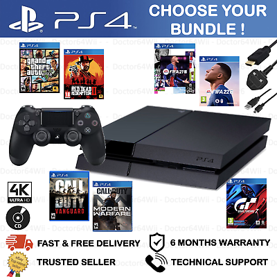 Sony Playstation 4 500gb - Hdmi - 3d - Bluray em Promoção na