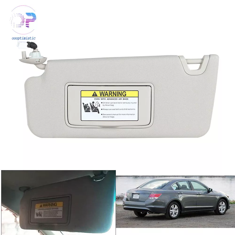 2009 honda accord driver side sun visor deals