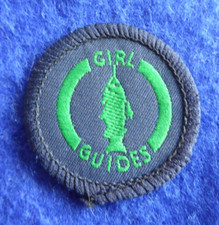 Vintage Girl Guide interest badge - Angler  (PP275)