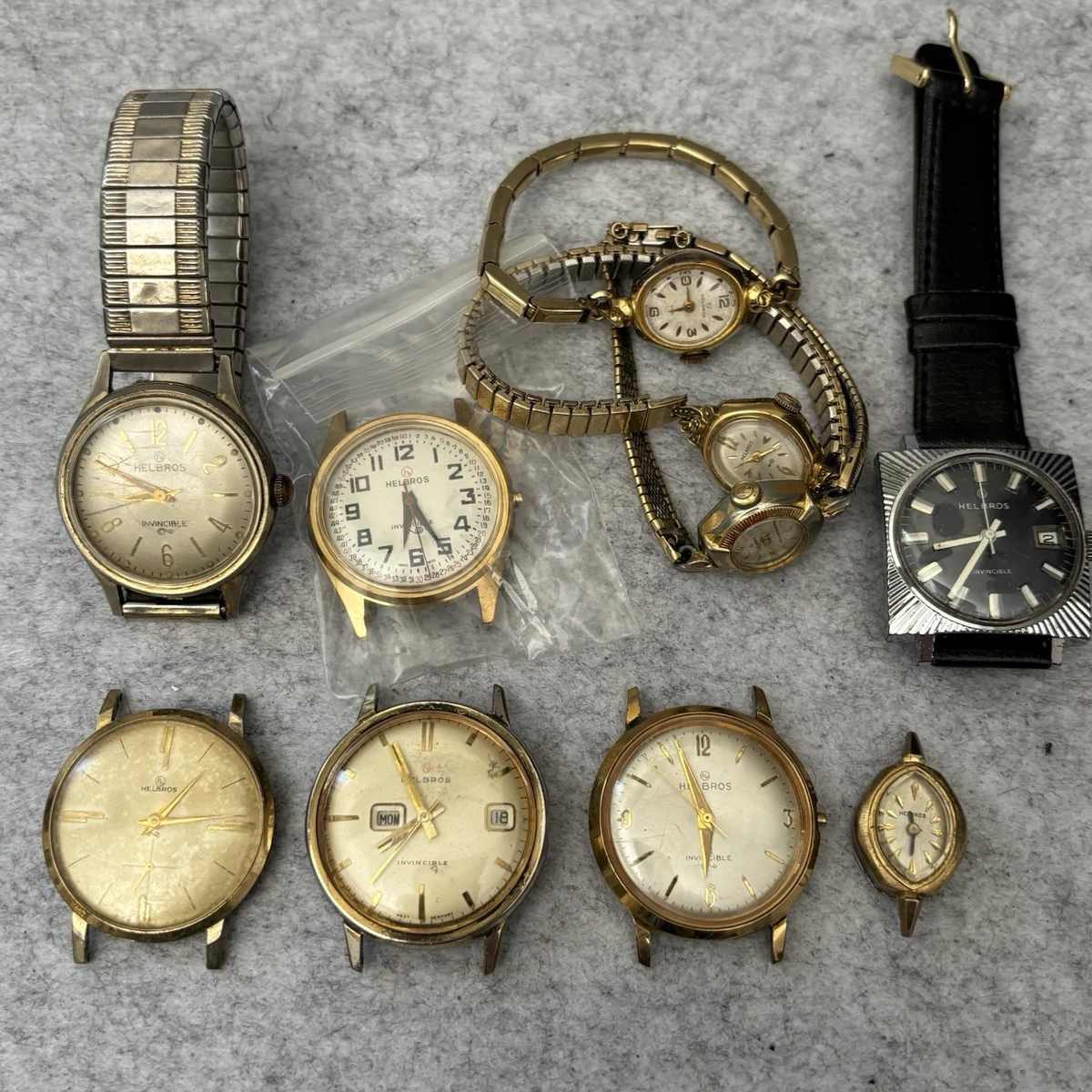 Helbros Watches for Parts for sale - eBay