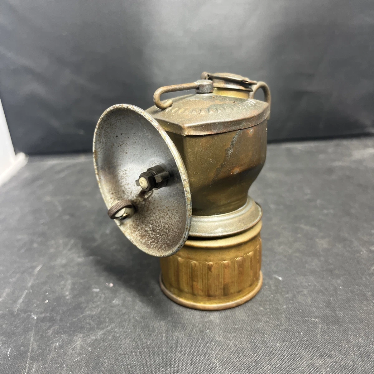 Justrite Carbide Lamp Collectible Mining Equipment for sale | eBay