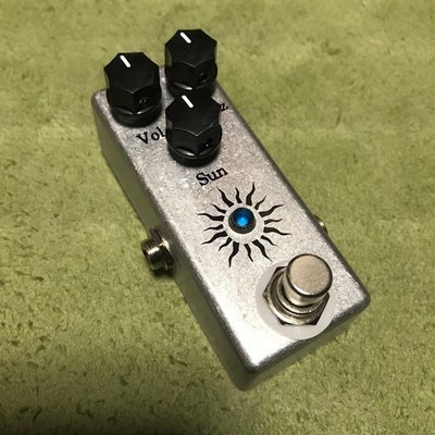 Analogman Sun Face Si Clone NJS 2N5133 Mini Pedal Bias Pre-Gain Adjust Used