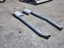 MUSTANG 3" EXHAUST SETUP 1987-1995 w/DYNOMAX mufflers LOCAL PU SAN JOSE CA 95112