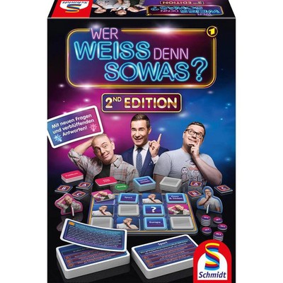 Schmidt Wer weiss denn sowas? 2nd Edition Familienspiel für 2-10 Spieler