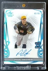 2023 Leaf Trinity Paul Skenes #40/49 Rookie Auto. Rookie Of Year & Cy Young 🏆