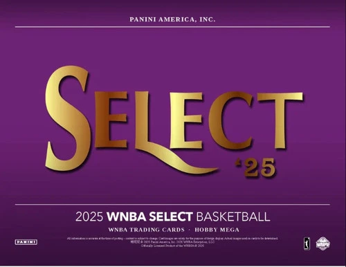 2025 Panini Select WNBA Basketball Mega Hobby Box (Exclusive Base Parallels)