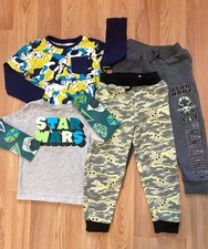 STAR WARS BOY SIZE 4 SWEATPANTS LONG SLEEVE YODA TODDLER 4PIECES WINTER