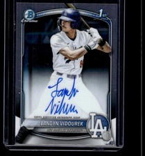 LANDYN VIDOUREK 2025 BOWMAN DRAFT CHROME #CPA-LV AUTO