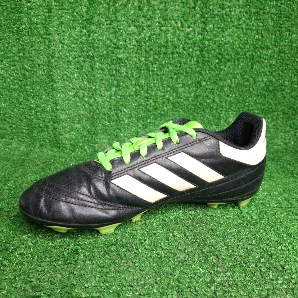 Adidas, SZ 4 YOUTH , cleats (Black/Lime Green Soccer) - Image 2 of 4