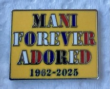 ‘ Mani Forever Adored’  Enamel Pin Badge. Stone Roses, Manchester United