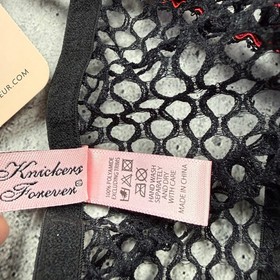 Agent Provocateur Jaccinta Bodysuit Black/Red Women Size 2
