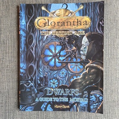 RuneQuest Glorantha: The Second Age - Drawfs: A Guide to the Mostali - RPG Book
