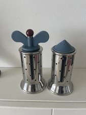 Alessi Michael Graves pepper grinder and salt shaker