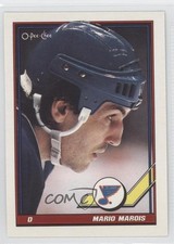 1991-92 O-Pee-Chee Mario Marois #82 0b4