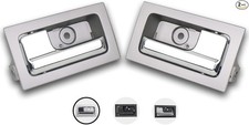 Interior Door Handle Front/Rear Left Driver Right Passenger Side Gray Housing