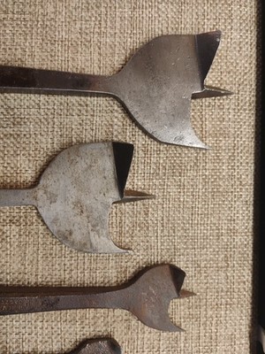 7 Pc Graduated Center Point Bat Wing Brace Bits
